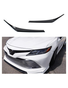 Tapa de Faro Negro Brillante Cuztom Tuning para Toyota Camry 2018-2024