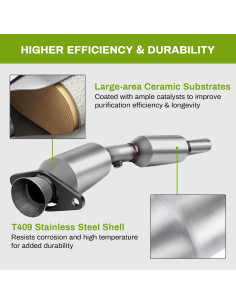 Convertidor Catalítico AUTOSAVER88 para Corolla 2003-2008 2