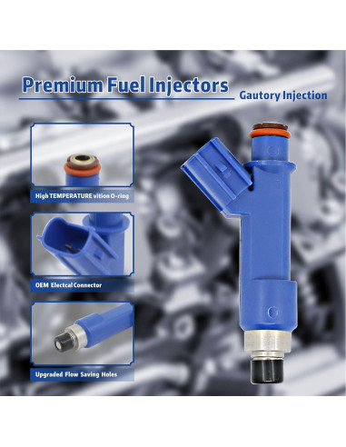 Boquillas de Inyector de Combustible Gautory para Toyota y Pontiac