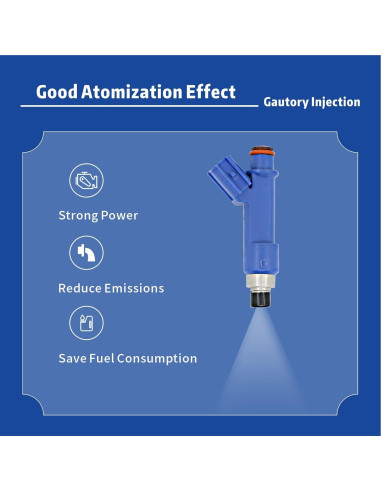 Boquillas de Inyector de Combustible Gautory para Toyota y Pontiac
