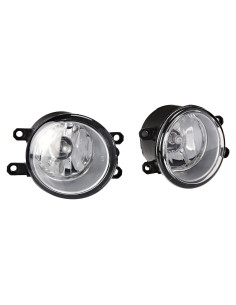 Luces Antiniebla Cromadas Claras Spec-D para Toyota Yaris 2006-2008