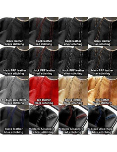 Funda de Cambio RedlineGoods para Toyota Hilux 1981-83 - Cuero Marrón 2