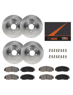 Kit de Frenos Delantero y Trasero Max Advanced Brakes Toyota Corolla 2009-2019