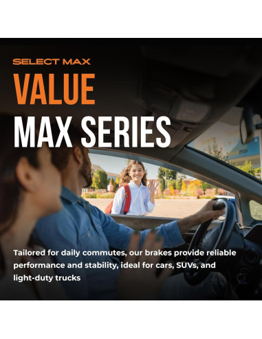 Kit de Frenos Delantero y Trasero Max Advanced Brakes Toyota Corolla 2009-2019