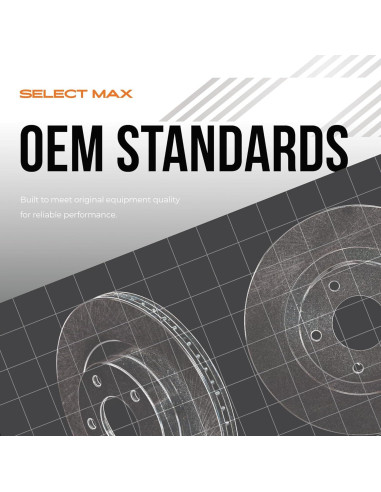 Kit de Frenos Delantero y Trasero Max Advanced Brakes Toyota Corolla 2009-2019