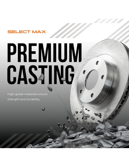 Kit de Frenos Delantero y Trasero Max Advanced Brakes Toyota Corolla 2009-2019