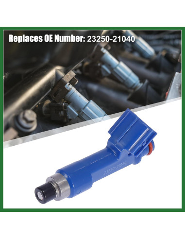 Inyectores de Combustible Motoforti 4pcs 23250-21040 Toyota Yaris