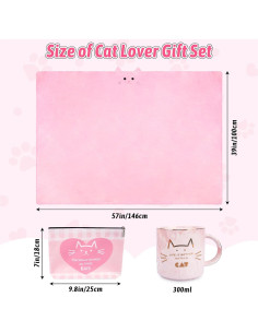 Set de Regalo para Amantes de los Gatos MUFEIRUO - 10 Piezas 2