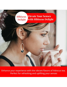 Té de Hibisco Orgánico Akshit - 75 Bolsitas Sin Cafeína 2