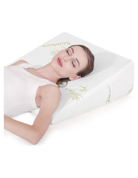 Cojín en Cuña Forias 60x55 cm Espuma Viscoelástica Lavable