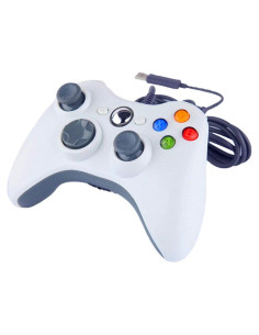 Controlador con cable Wiresmith Xbox 360 - 1,52 m - Blanco