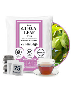 75 Bolsitas de Té de Hojas de Guayaba Akshit - 100% Naturales