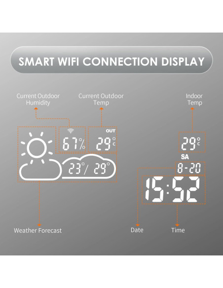 Espejo de Baño Inteligente LED BYECOLD 40"x24" Bluetooth