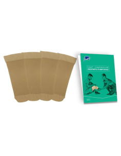 Calcetines Prostéticos JianiMed Beige 4 PCS Compresión Ligera