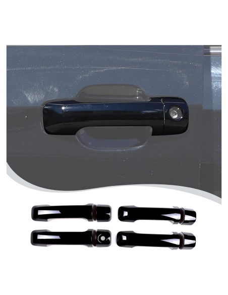 Cubierta de Manija de Puerta Exterior LLKUANG para Toyota Tundra/Sequoia