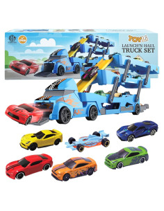 Camión Transportador de Juguetes 7 en 1 TOYLI - 6 Coches
