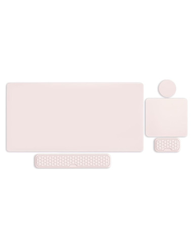 Alfombrilla de Juego Ergonómica Mosiso 5 en 1 Albaricoque