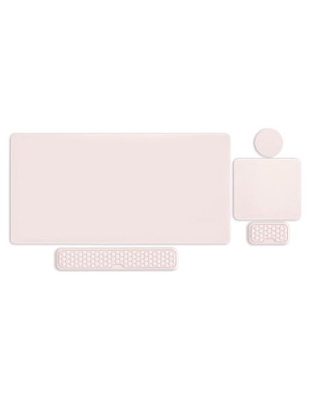 Alfombrilla de Juego Ergonómica Mosiso 5 en 1 Albaricoque