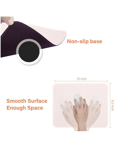 Alfombrilla de Juego Ergonómica Mosiso 5 en 1 Albaricoque