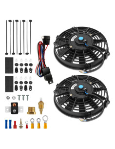 Ventilador de Radiador Eléctrico Auto Dynasty 7" Universal