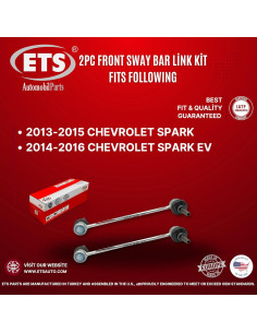 Kit de Enlace de Barra Estabilizadora ETS Frontal 2 Piezas 2