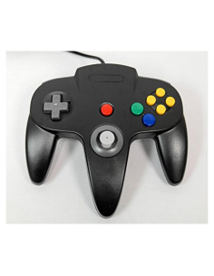 Controlador USB N64 Mars Devices - Negro - Compatible PC/Mac