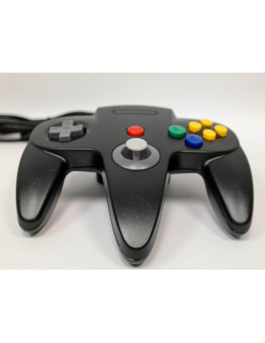Controlador USB N64 Mars Devices - Negro - Compatible PC/Mac