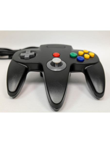 Controlador USB N64 Mars Devices - Negro - Compatible PC/Mac