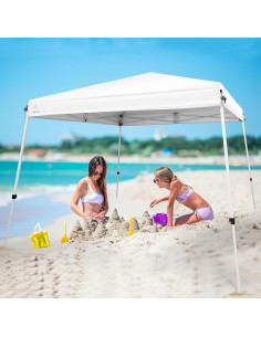 Carpa Abba Patio 10x10 Resistente al Agua y UV - Blanca 2