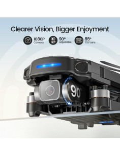 Dron Holy Stone HS360S GPS 4K UHD Plegable con 3 Baterías 2