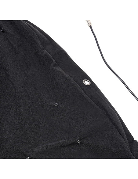 Fondo de Escenario LED 4x4m POIOKLJRE con Cortinas de Estrellas