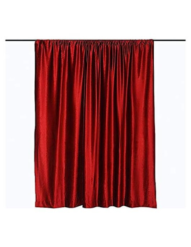 Cortina de Fondo de Terciopelo BalsaCircle 2.44x2.44m para Eventos