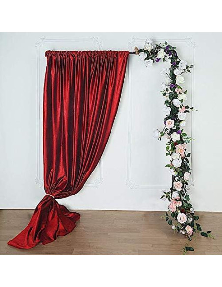 Cortina de Fondo de Terciopelo BalsaCircle 2.44x2.44m para Eventos