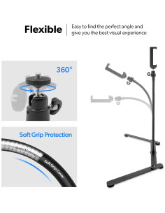 Soporte de Mesa Gooseneck LimoStudio AGG3314 para Teléfono 2