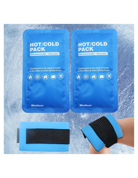 Paquete de Hielo de Gel Reutilizable HI FINE CARE 11.4 cm