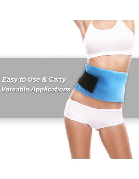 Paquete de Hielo de Gel Reutilizable HI FINE CARE 11.4 cm