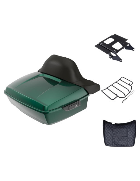 King Tour Pack Advanblack Negro para Harley Touring 2009+