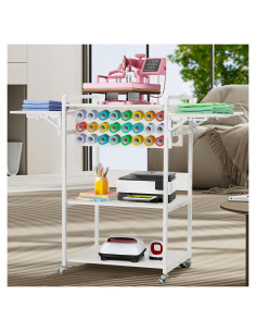 Mesa de Prensa Térmica Plegable EROMMY con Estación de Carga