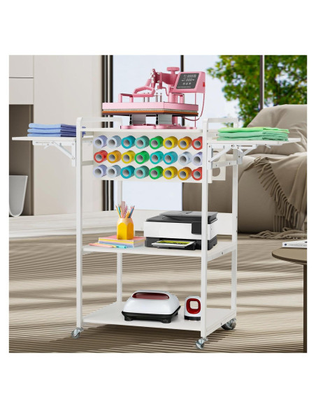 Mesa de Prensa Térmica Plegable EROMMY con Estación de Carga