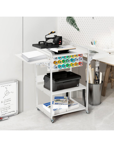 Mesa de Prensa Térmica Plegable EROMMY con Estación de Carga