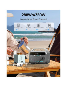 Estación de Energía Portátil DaranEner NEO300L 350W 288Wh 2