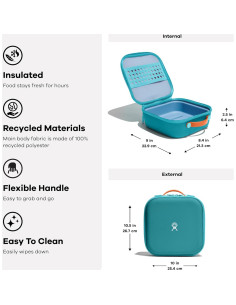 Caja de Almuerzo Aislada Hydro Flask Niños Anémona 3.5L 2