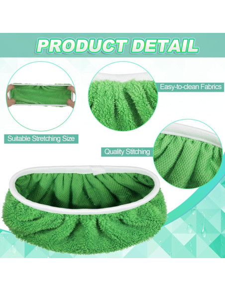 Almohadillas de Mopa Reutilizables Nuogo 16 Piezas 10"