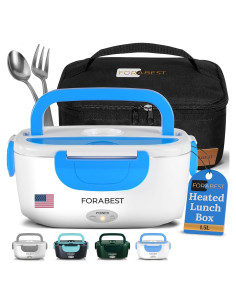 Caja de Almuerzo Eléctrica FORABEST 1.5L 80W Doble Voltaje