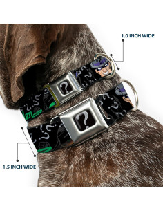 Collar de Perro Buckle-Down Batman 9-15" (22.86-38.1 cm) 2.54 cm Ancho 2