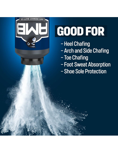 Polvo para Pies Anti Monkey Butt 226.8 g - Alivio Olores y Picazón