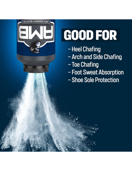 Polvo para Pies Anti Monkey Butt 226.8 g - Alivio Olores y Picazón