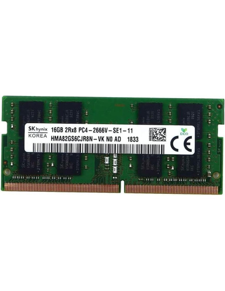 Módulo de Memoria RAM 16GB DDR4 Hynix HMA82GS6CJR8N 2666MHz