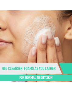 CeraVe Limpiador Facial Espumoso 473ml Piel Grasa Sin Fragancia 2