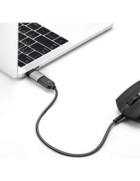 Cable Adaptador USB-C a USB-A BoxWave para ONYX BOOX Tab Ultra C Pro - Paquete de 2